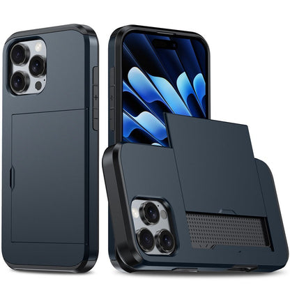 New Card Holder Anti-Drop Phone Case for iPhone 16 Pro Max
