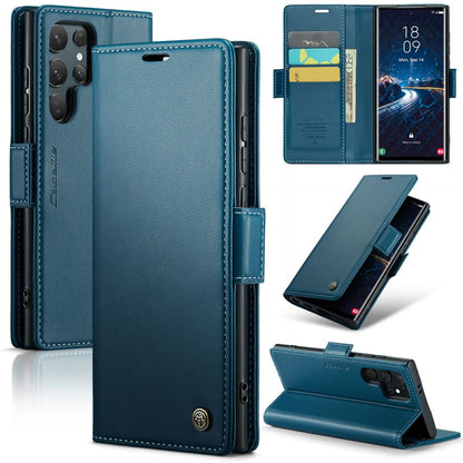New RFID Blocking Card Holder Wireless Charging Phone Case for Samsung Galaxy S25/S25+/S25 Ultra