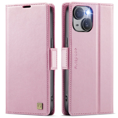 New RFID Blocking Card Holder Wireless Charging Leather Phone Case for iPhone