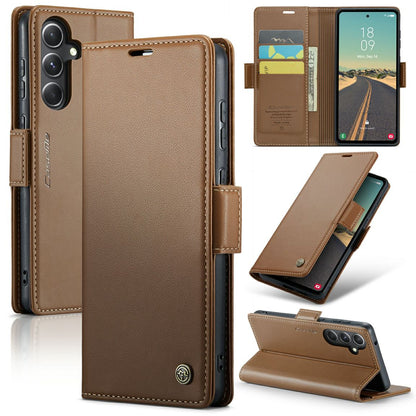 New RFID Blocking Card Holder Wireless Charging Phone Case for Samsung Galaxy S25/S25+/S25 Ultra