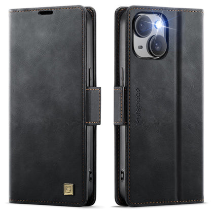 New RFID Blocking Card Holder Wireless Charging Leather Phone Case for iPhone