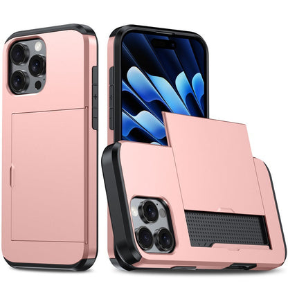 New Card Holder Anti-Drop Phone Case for iPhone 16 Pro Max