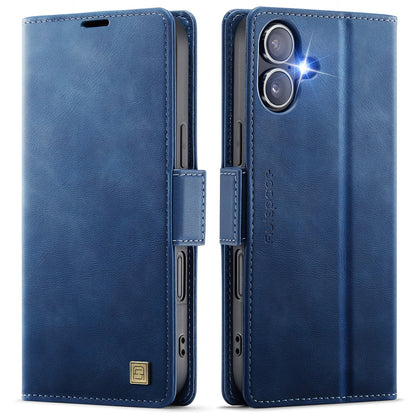 New RFID Blocking Card Holder Wireless Charging Leather Phone Case for iPhone