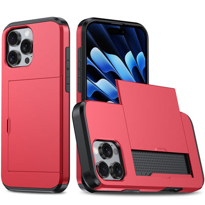 New Card Holder Anti-Drop Phone Case for iPhone 16 Pro Max