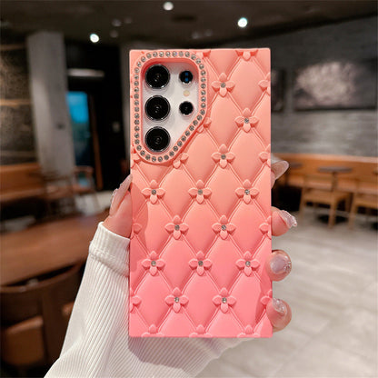 New Bling Dual Color Gradient Phone Case for Samsung