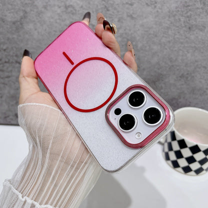 New Starry Sky Glitter Magnetic Phone Case for iPhone