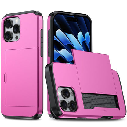 New Card Holder Anti-Drop Phone Case for iPhone 16 Pro Max